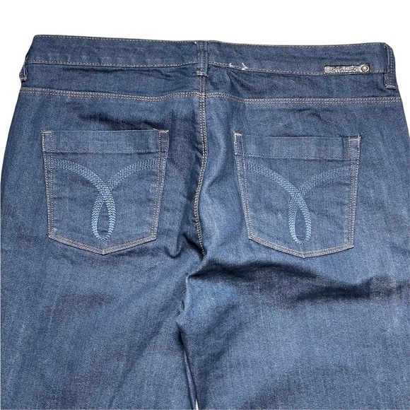 Calvin Klein Jeans Shape Straight Leg Denim Jeans 33/16 - Picture 7 of 7